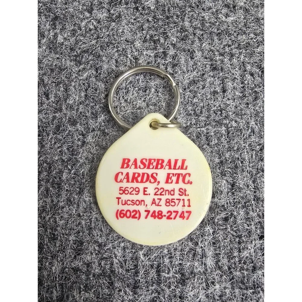 1989 Arizona Pac-10 Champs Keychain Vintage Baseball Cards Etc Advertising